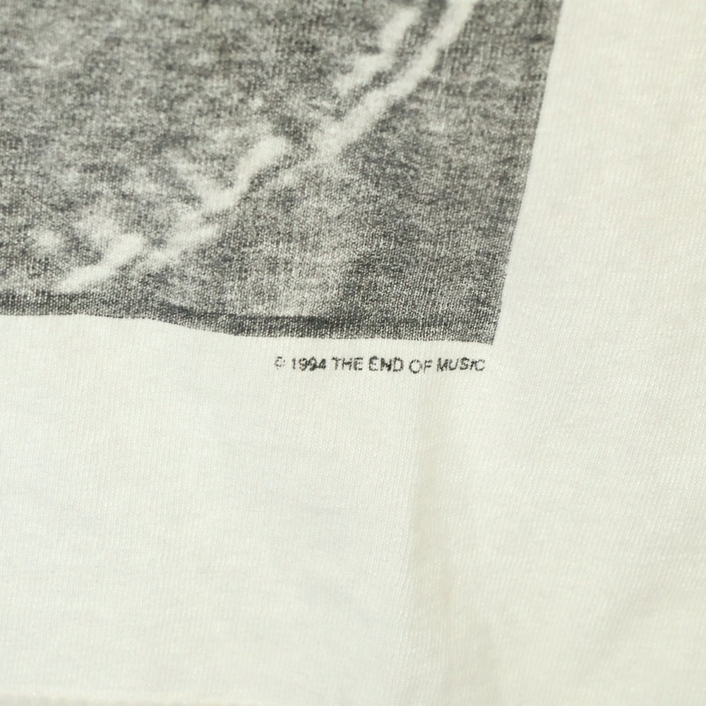 VINTAGE(ヴィンテージ) 90s NIRVANA KURT COBAIN MEMORIAL 1996 ニルバーナ カートコバーン メモリアル 半袖Tシャツ カットソー ホワイト