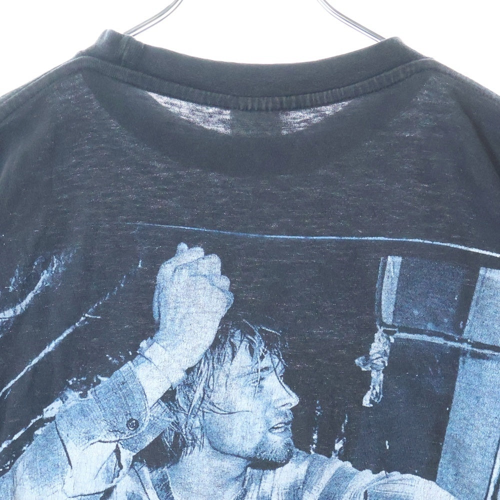 VINTAGE(ヴィンテージ) 00s KURT COBAIN Bootleg 両面プリント 半袖Tシャツ カットソー カートコバーン ブラック