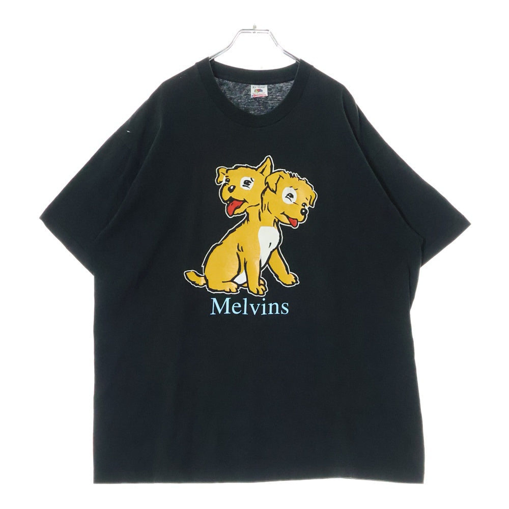 VINTAGE(ヴィンテージ) 90s MELVINS PUSSY DOUBLE SIDE TEE メルヴィンス 両面プリント半袖Tシャツ カットソー ブラック