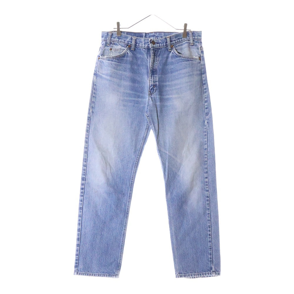 Levi's(リーバイス) 80s 505 オレンジタブ ボタン裏328 ジップフライデニムパンツ ブルー
