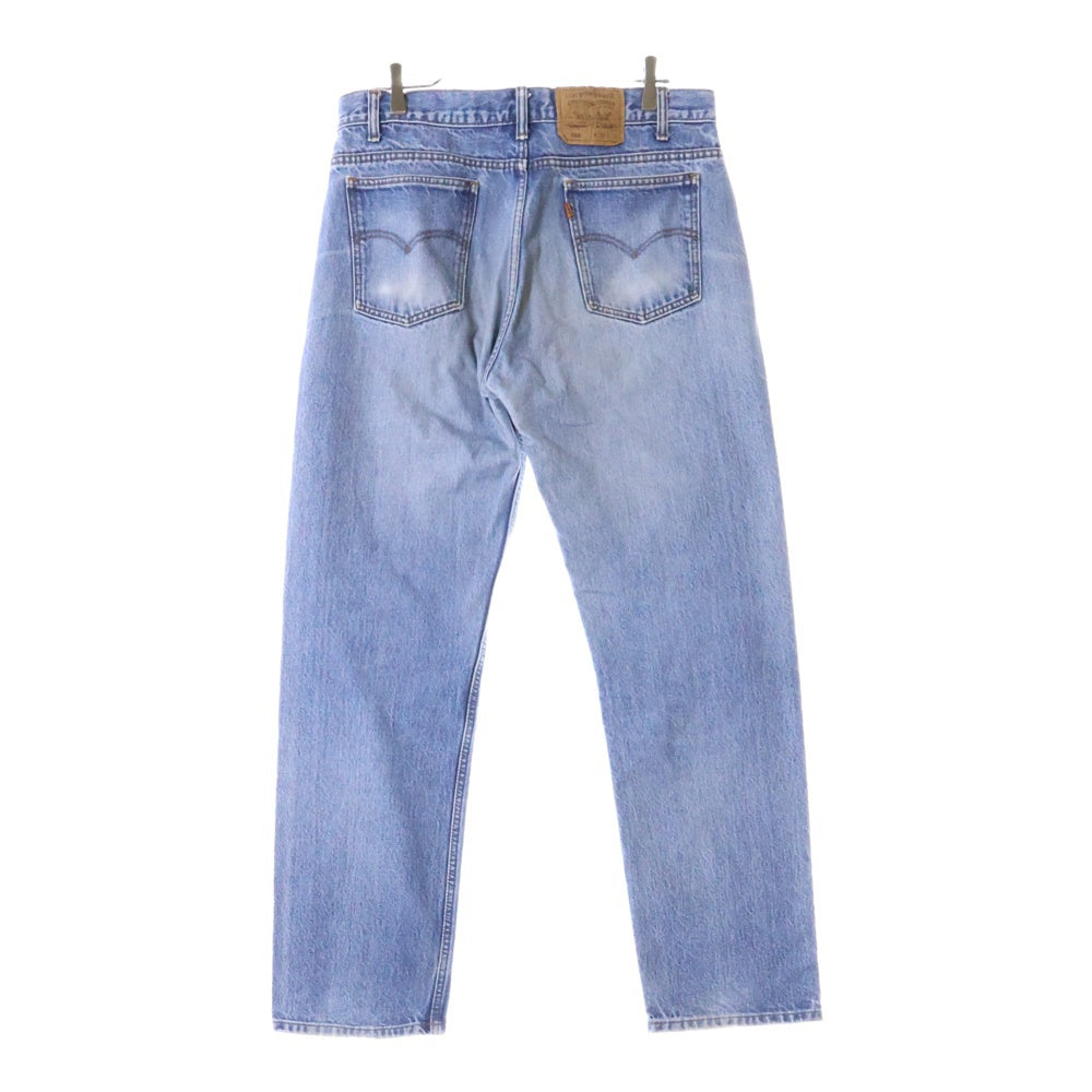 Levi's(リーバイス) 80s 505 オレンジタブ ボタン裏328 ジップフライデニムパンツ ブルー