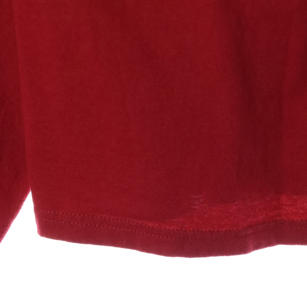 VINTAGE(ヴィンテージ) 00s KANYE WEST GLOW IN THE DARK TOUR L/S TEE カニエ ウェスト 両面プリント長袖Tシャツ 長袖カットソー レッド