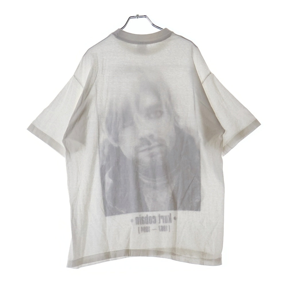 VINTAGE(ヴィンテージ) 90S NIRVANA KURT COBAIN MEMORIAL ニルヴァーナ カートコバーン メモリアル 追悼 半袖Tシャツ カットソー ホワイト