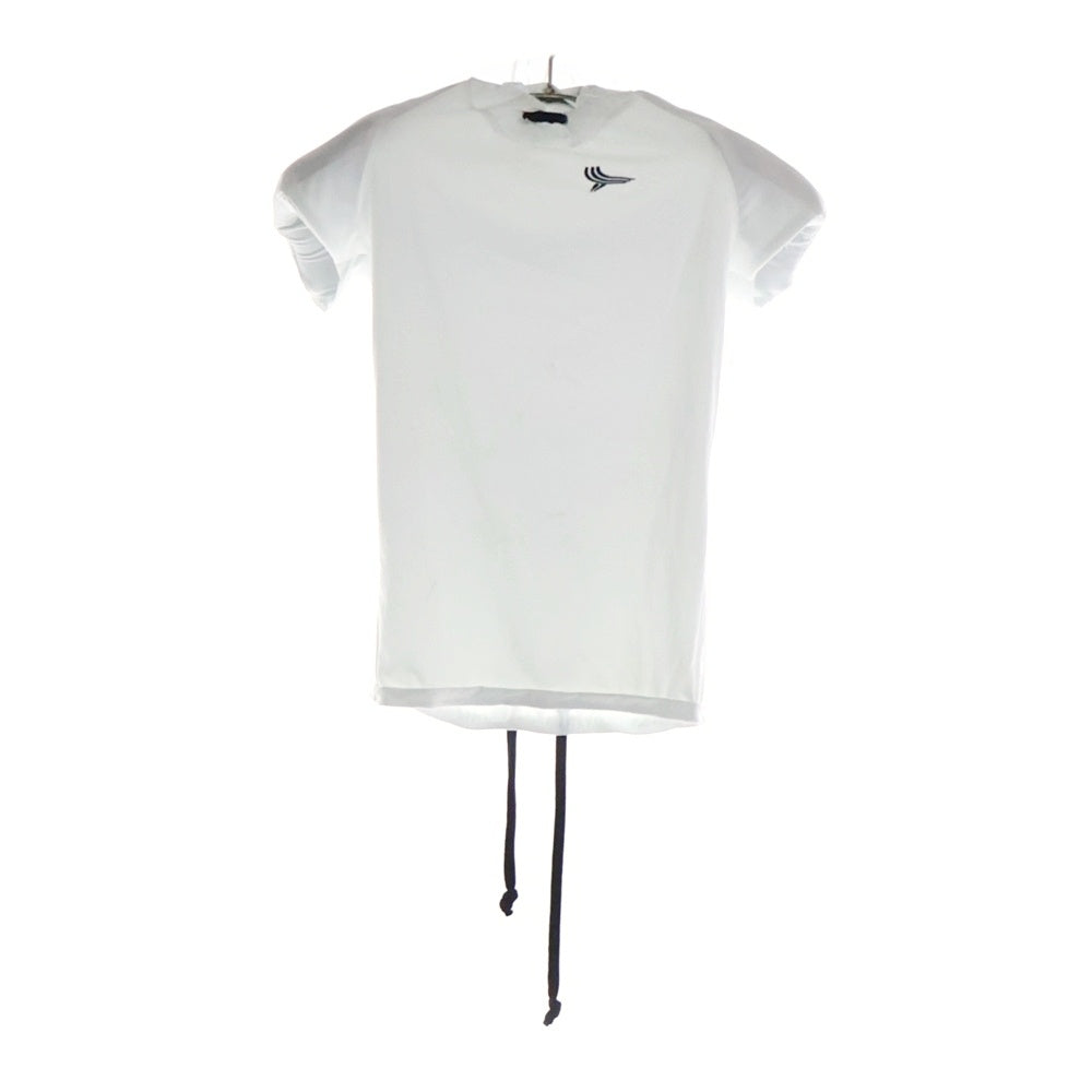 YORI SPORT(ヨリ スポーツ) MENS SHORT SLEEVE SHOULDER PAD TOP パワーショルダー ショートスリーブ 半袖Tシャツ ホワイト