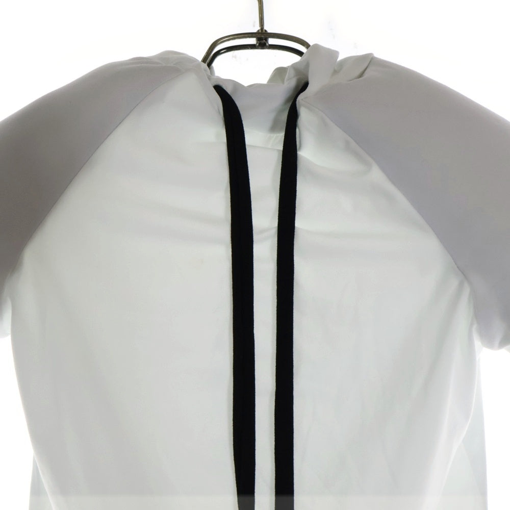 YORI SPORT(ヨリ スポーツ) MENS SHORT SLEEVE SHOULDER PAD TOP パワーショルダー ショートスリーブ 半袖Tシャツ ホワイト
