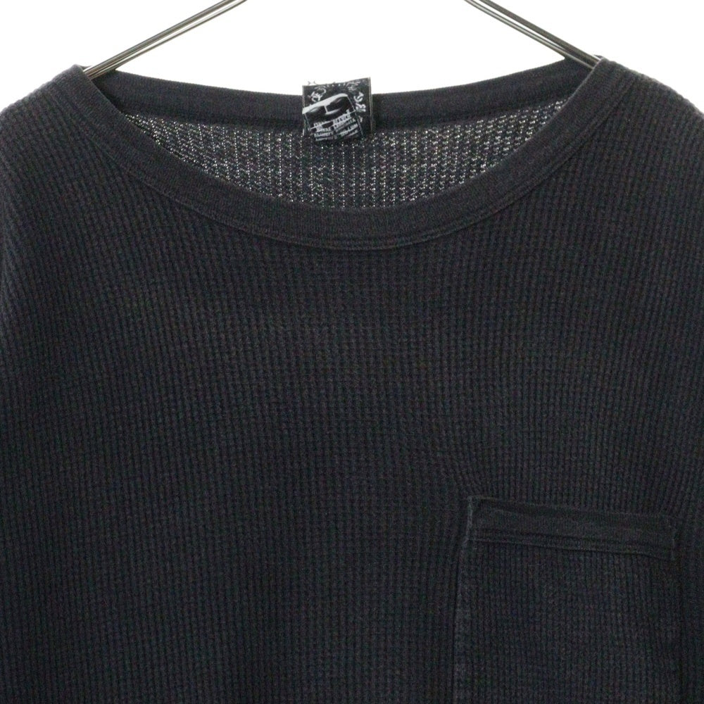 CHROME HEARTS(クロムハーツ) OLD Dagger Thermal L/S Tee ダガーサーマル長袖Tシャツ ブラック