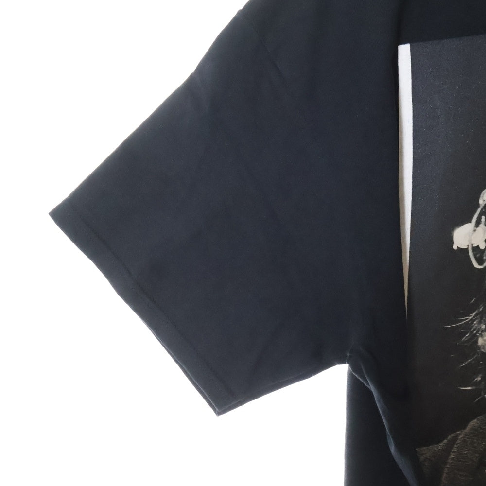 VINTAGE(ヴィンテージ) 00s × JOSH CHEUSE ジョシュ・チューズ フォトプリント 半袖Tシャツ ブラック