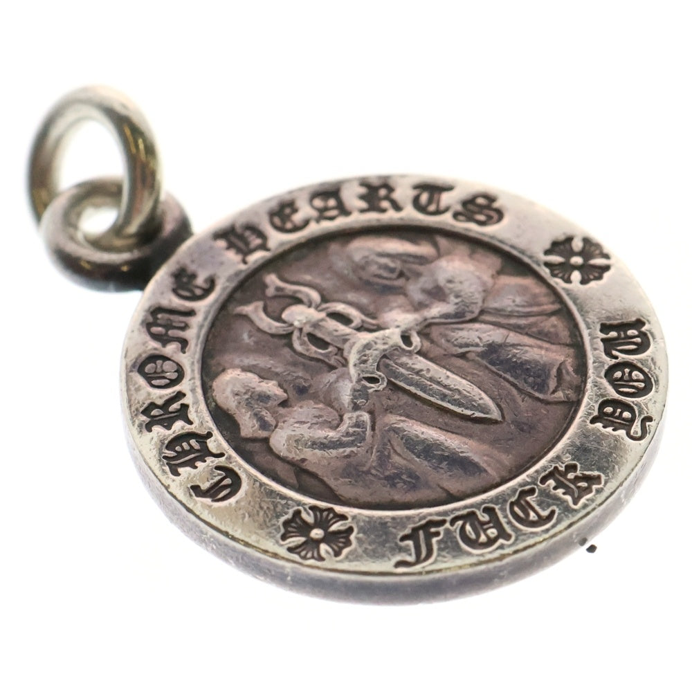 CHROME HEARTS(クロムハーツ) CHRM ANGL MDL V1 エンジェルメダルチャーム ペンダントトップ シルバーBCA229