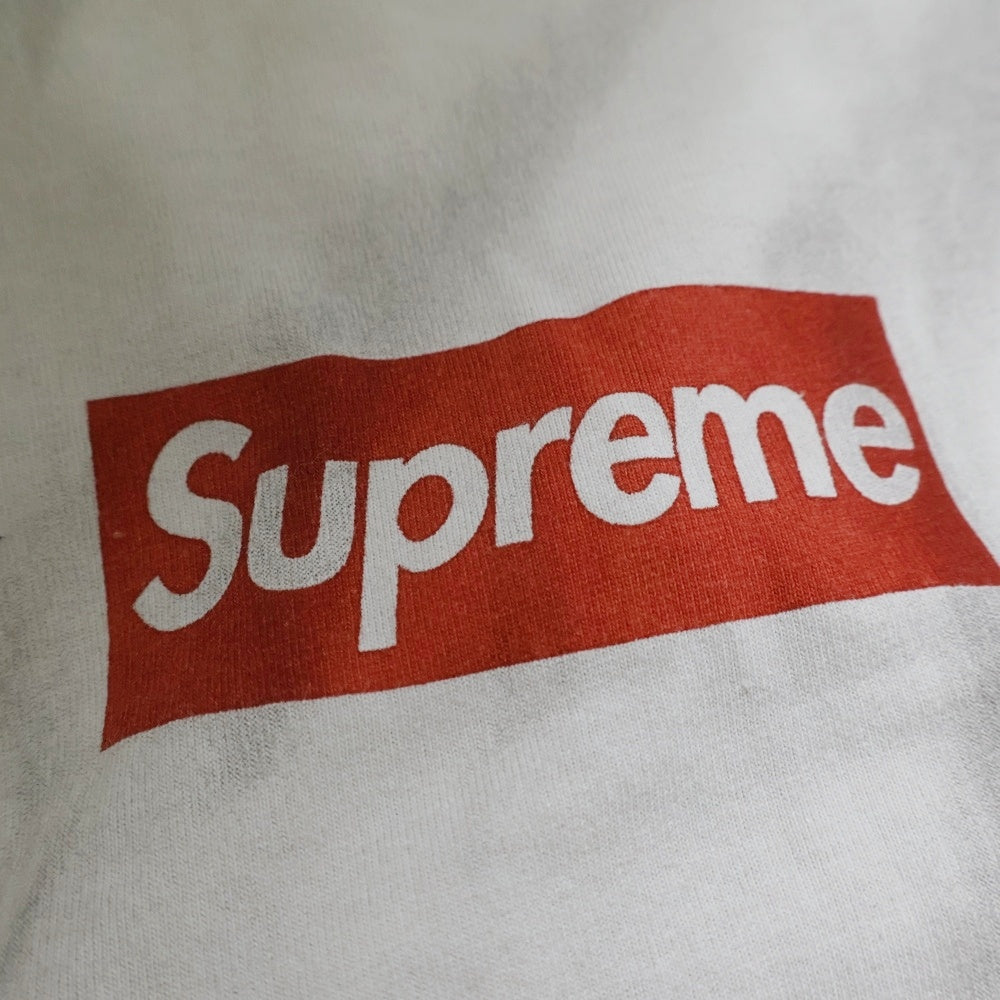 SUPREME(シュプリーム) 24SS×MM6 Maison Margiela Box Logo Tee エムエムシックス メゾンマルジェラ ボックスロゴ プリント 半袖Tシャツ カットソー ホワイト