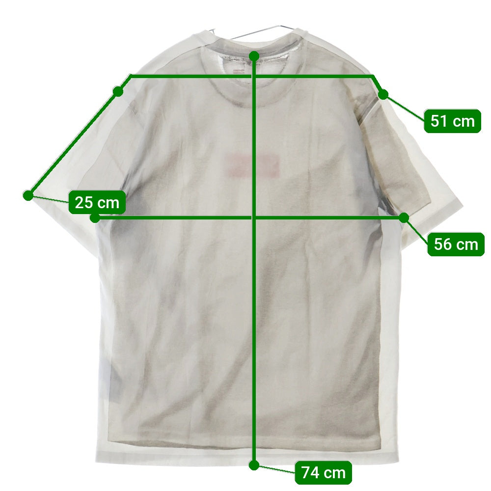 SUPREME(シュプリーム) 24SS×MM6 Maison Margiela Box Logo Tee エムエムシックス メゾンマルジェラ ボックスロゴ プリント 半袖Tシャツ カットソー ホワイト