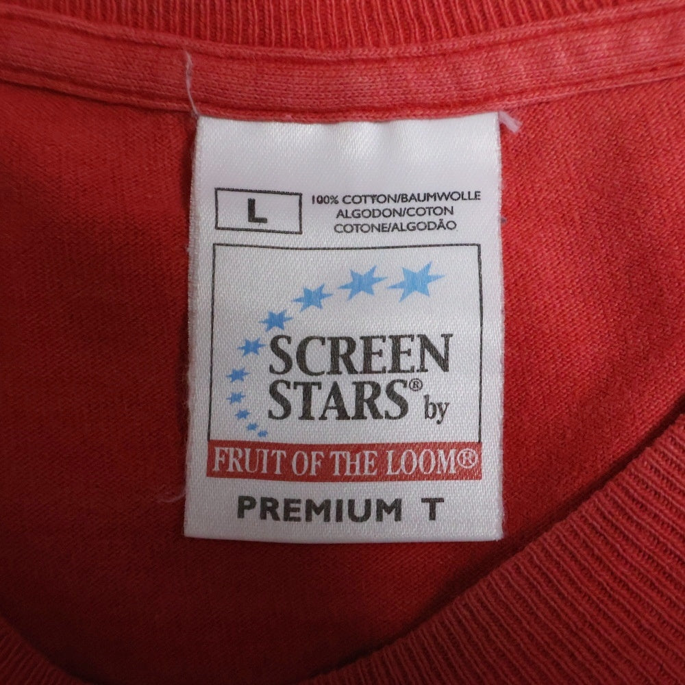 VINTAGE(ヴィンテージ) 90s RED HOT CHILI PEPPERS CALIFORNICATION レッドホットチリペッパーズ プリント半袖Tシャツ カットソー レッド