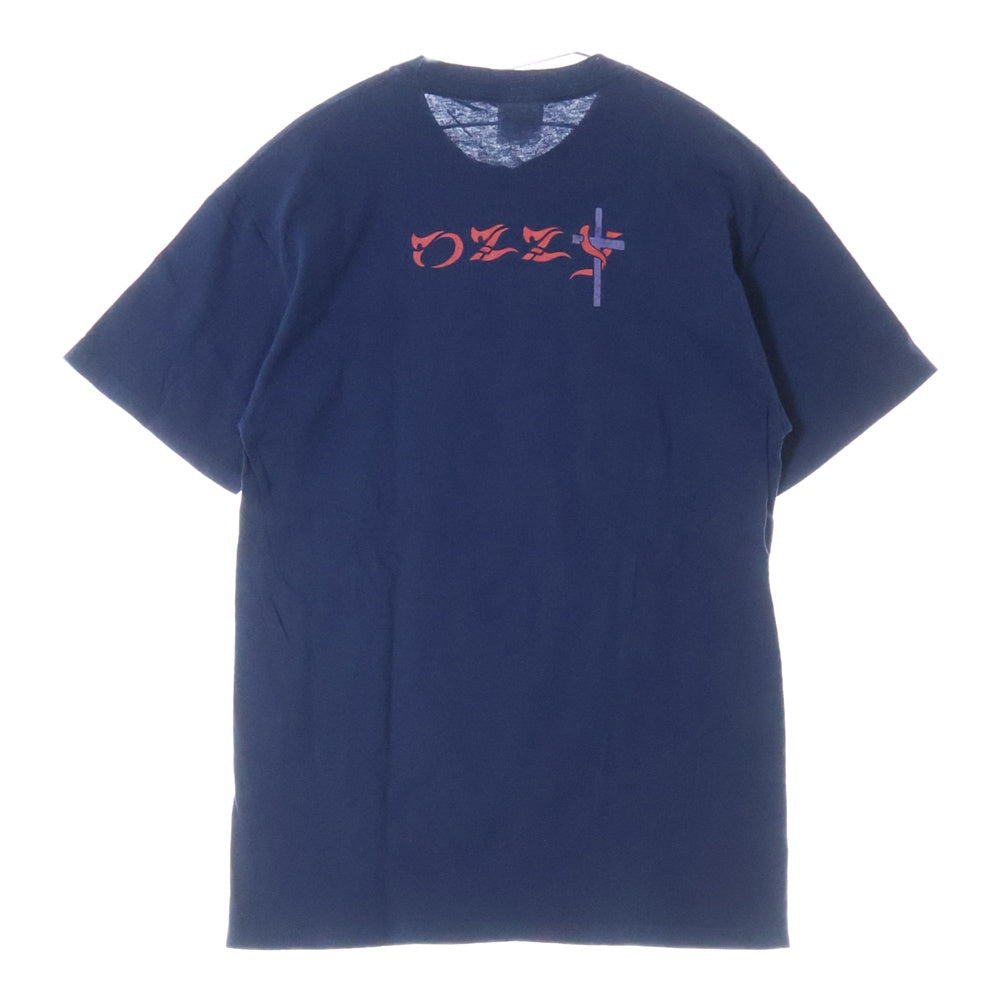 VINTAGE(ヴィンテージ) 00S OZZY OSBOURNE 両面プリント 半袖Tシャツ ネイビー