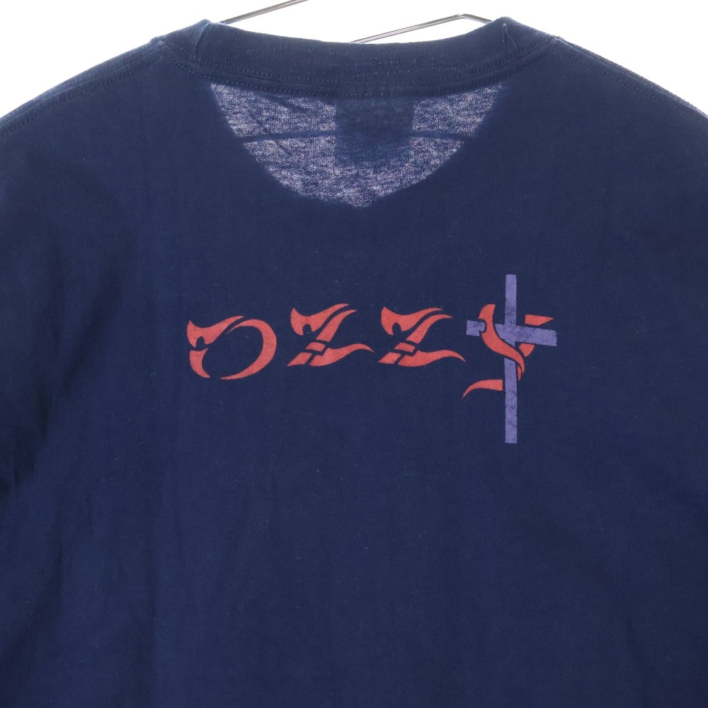 VINTAGE(ヴィンテージ) 00S OZZY OSBOURNE 両面プリント 半袖Tシャツ ネイビー