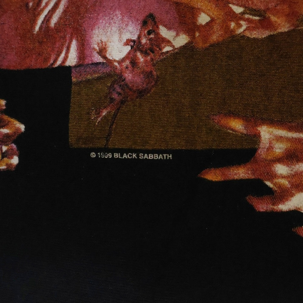 VINTAGE(ヴィンテージ) 90S Black Sabbath Sabbath Bloody Sabbath ブラックサバス 両面プリント 半袖Tシャツ ブラック
