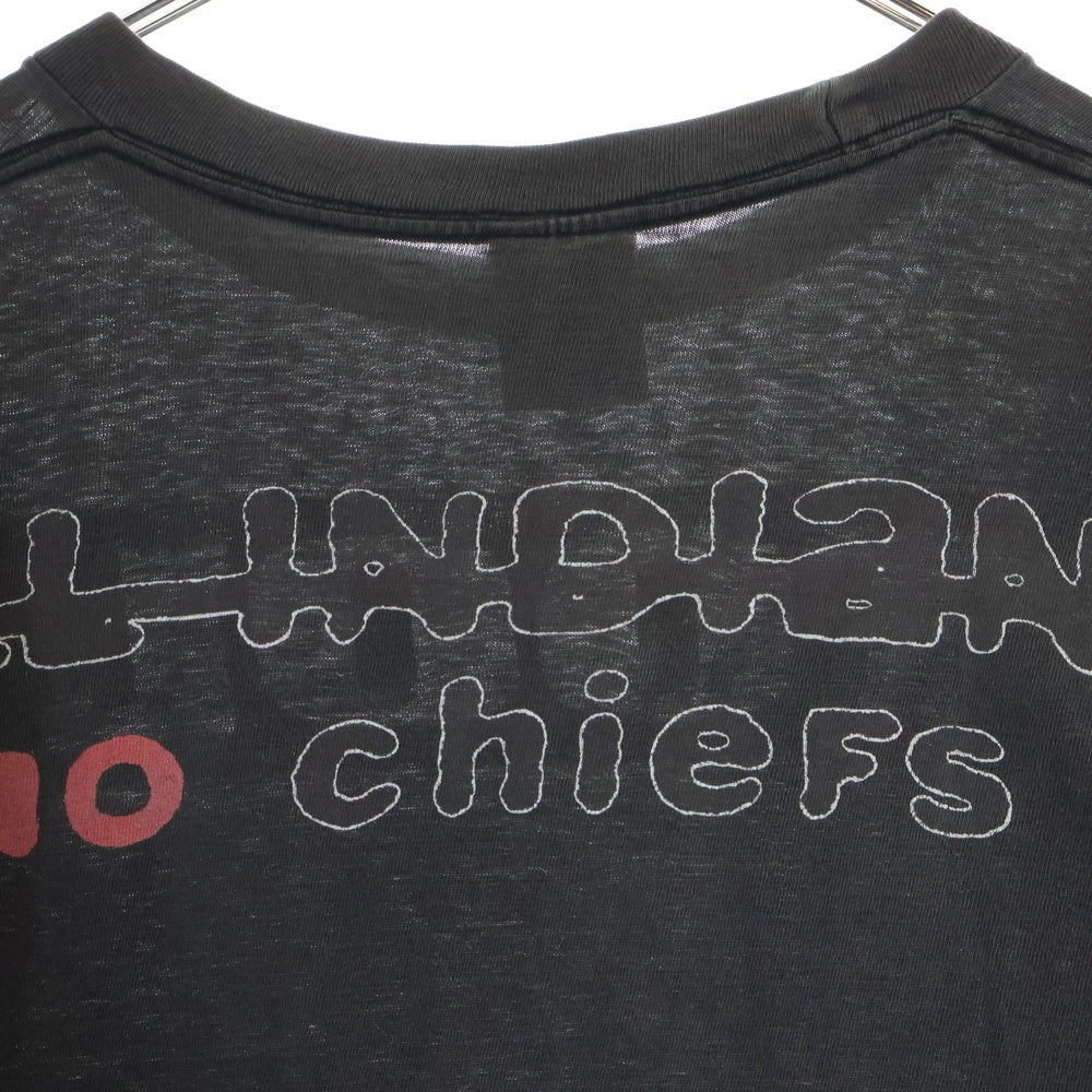 VINTAGE(ヴィンテージ) 90S TOOL All Indians No Chiefs トゥール 両面プリント 半袖Tシャツ ブラック