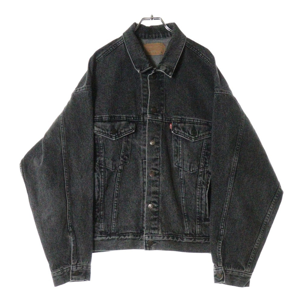 Levi's(リーバイス) 80S 70507-4858 先染め ブラックデニムジャケット ブラック