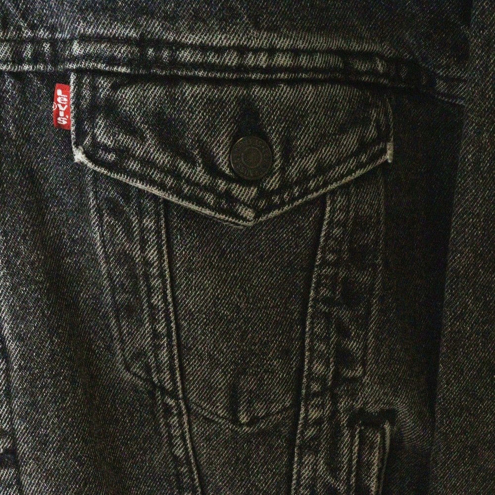 Levi's(リーバイス) 80S 70507-4858 先染め ブラックデニムジャケット ブラック