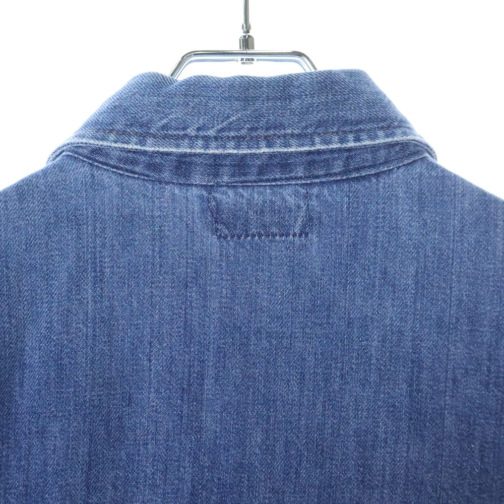 Levi's(リーバイス) 70S オレンジタブ デニム ロングスリーブ 長袖シャツ インディゴ