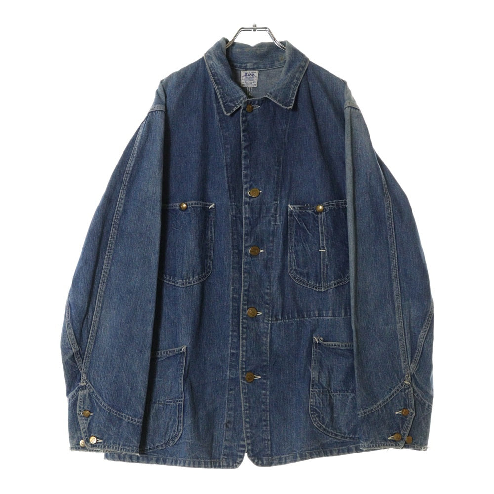 LEE(リー) 40s VINTAGE 91-J Denim Coverall デニム カバーオール ハウスタグ インディゴ