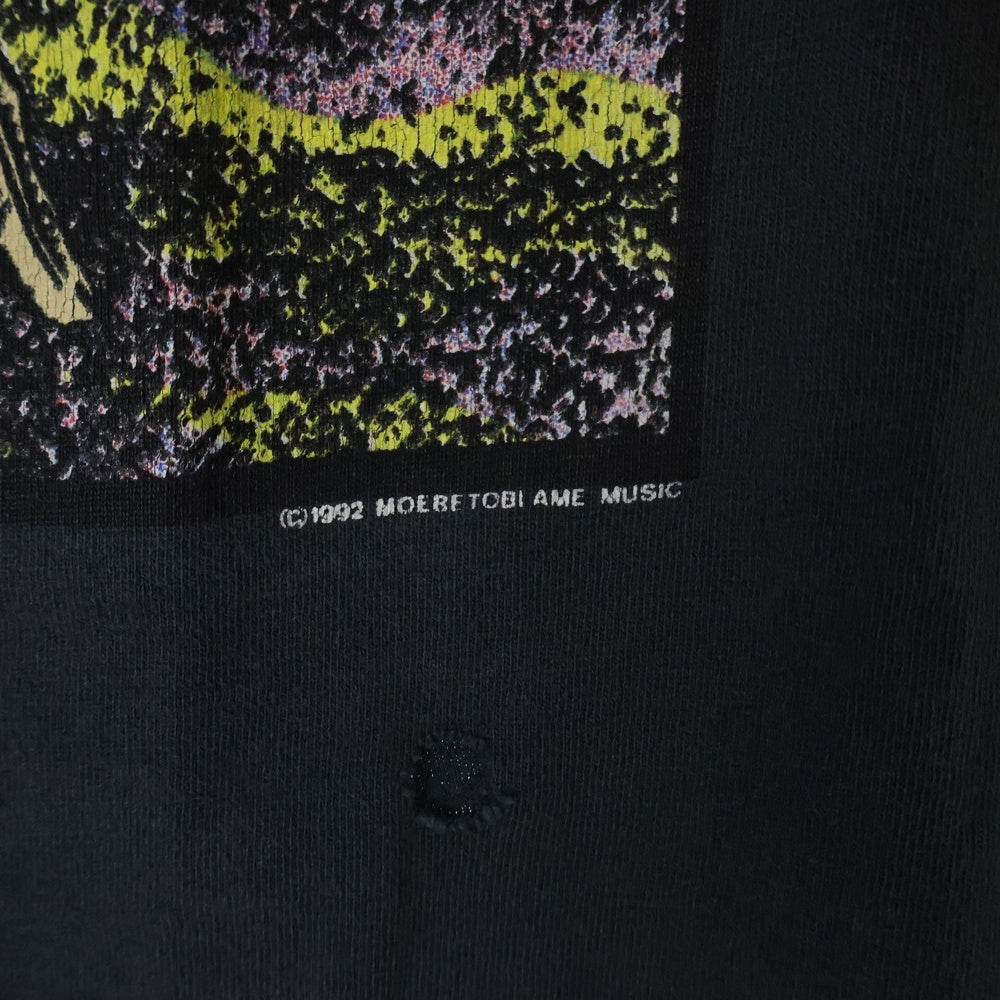 VINTAGE(ヴィンテージ) 90s RED HOT CHILI PEPPERS 1992 KOZIK レッドホットチリペッパーズ コジック 両面プリント 半袖半袖Tシャツ ブラック