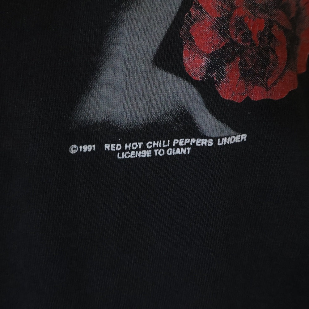 VINTAGE(ヴィンテージ) 90s Red Hot Chili Peppers BLOOD SUGER SEX MAGIK レッドホットチリペッパー ブラッドシュガーセックスマジック 両面プリント 半袖Tシャツ グレ
