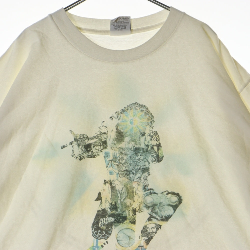 VINTAGE(ヴィンテージ) 90s JETHRO TULL バンドTシャツ 両面プリント 半袖Tシャツ カットソー ジュスロタル ホワイト