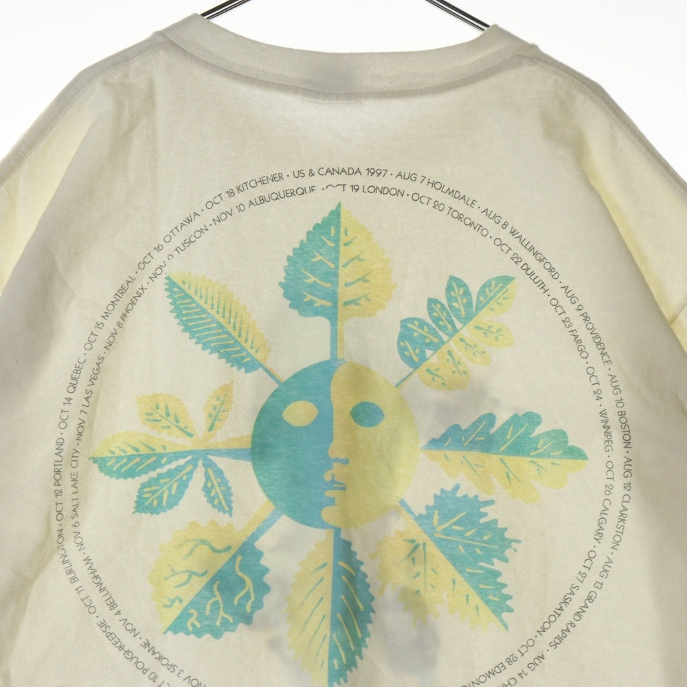 VINTAGE(ヴィンテージ) 90s JETHRO TULL バンドTシャツ 両面プリント 半袖Tシャツ カットソー ジュスロタル ホワイト