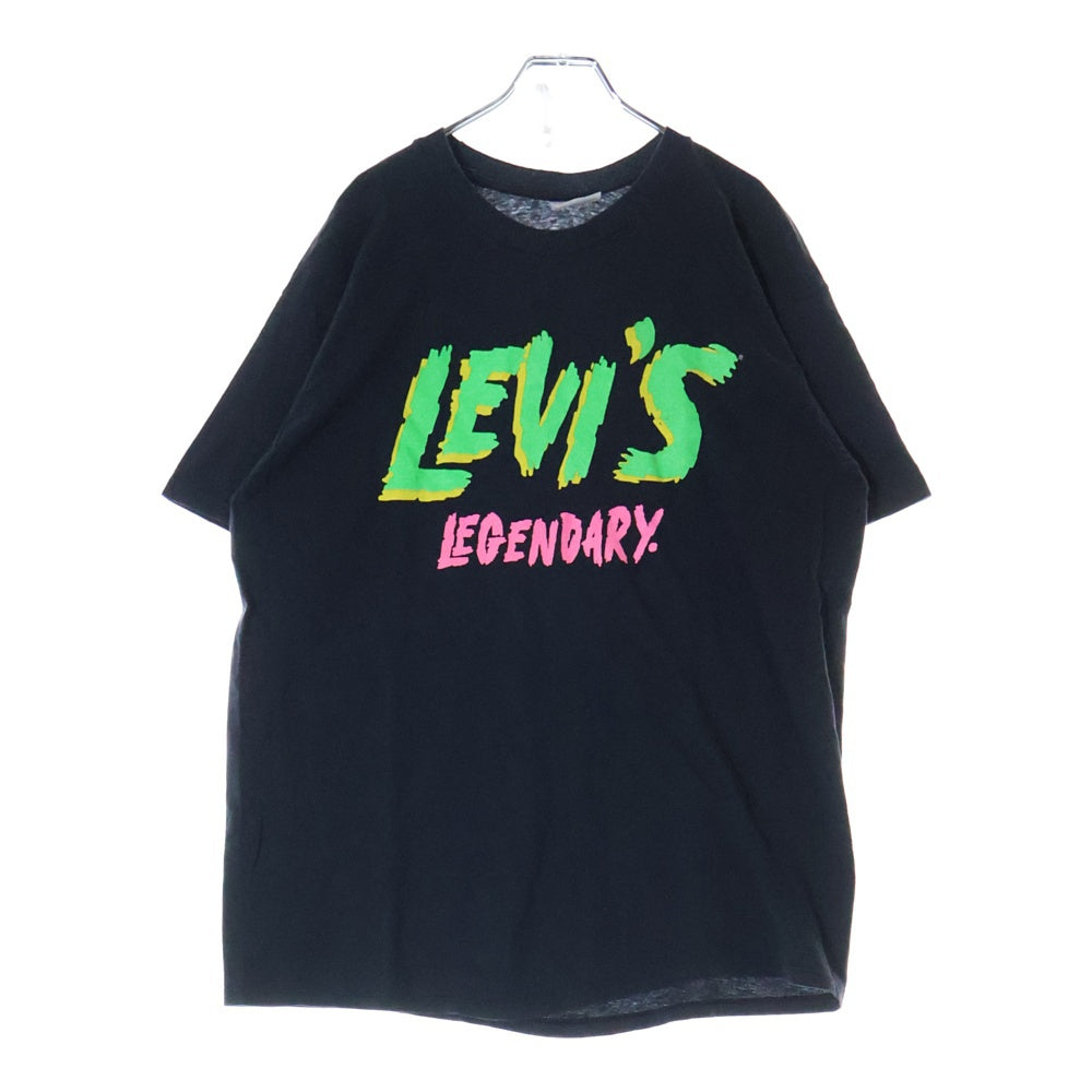 VINTAGE(ヴィンテージ) 80s LEVI'S LEGENDARY リーバイス 半袖Tシャツ カットソー ブラック