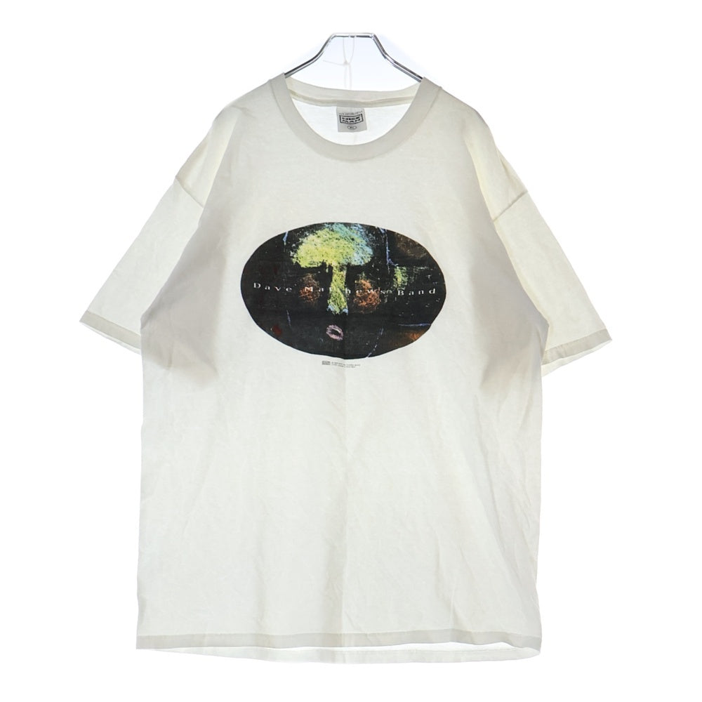 VINTAGE(ヴィンテージ) 90s DAVE MATTHEWS BAND 半袖Tシャツ カットソー バンドTシャツ デイヴマシューズ ホワイト