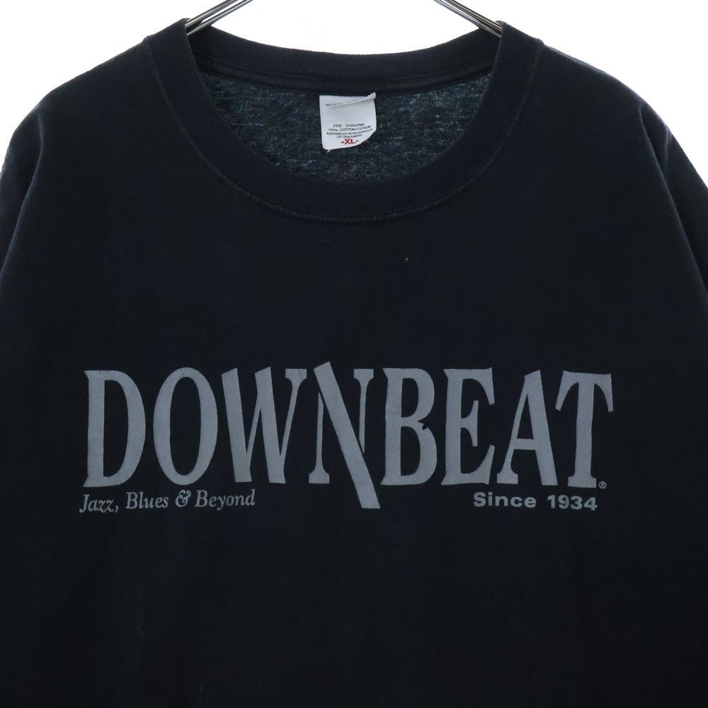 VINTAGE(ヴィンテージ) 00s JULIAN EDWIN CANNONBALL ADDERLEY 両面プリント 半袖Tシャツ カットソー ブラック