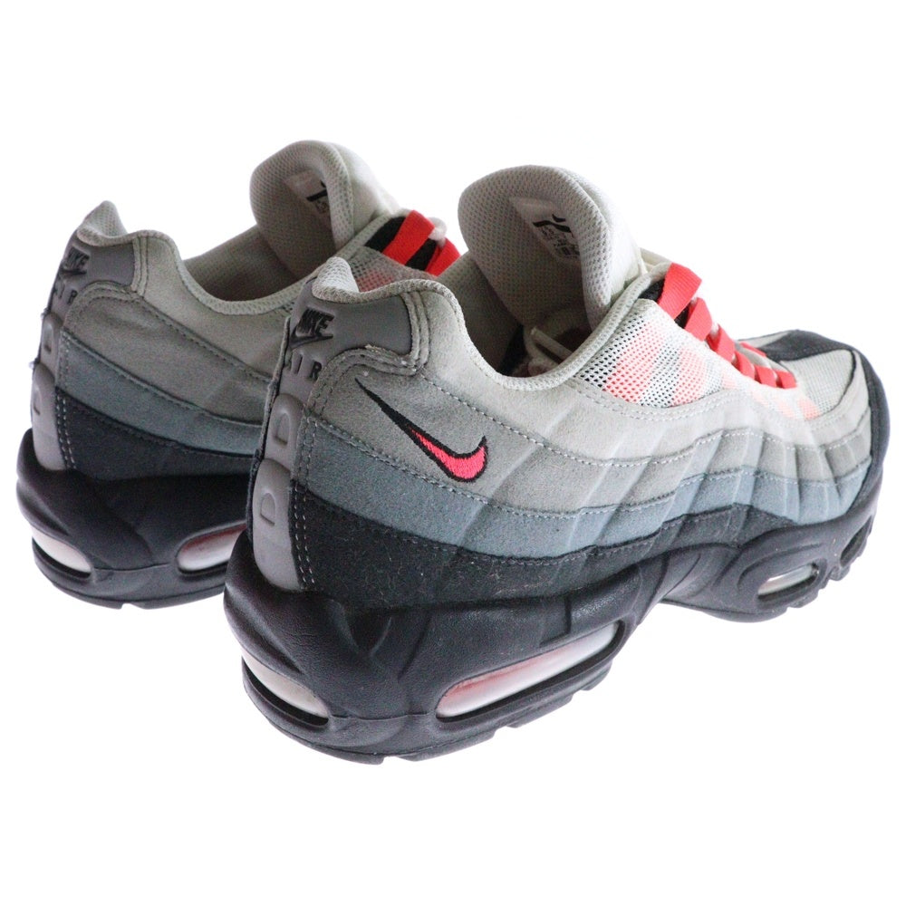NIKE(ナイキ) AIR MAX 95 SOLAR RED エアマックス95 ソーラーレッド ローカットスニーカー レッド/ホワイト US9.5/27.5cm 6609048-106