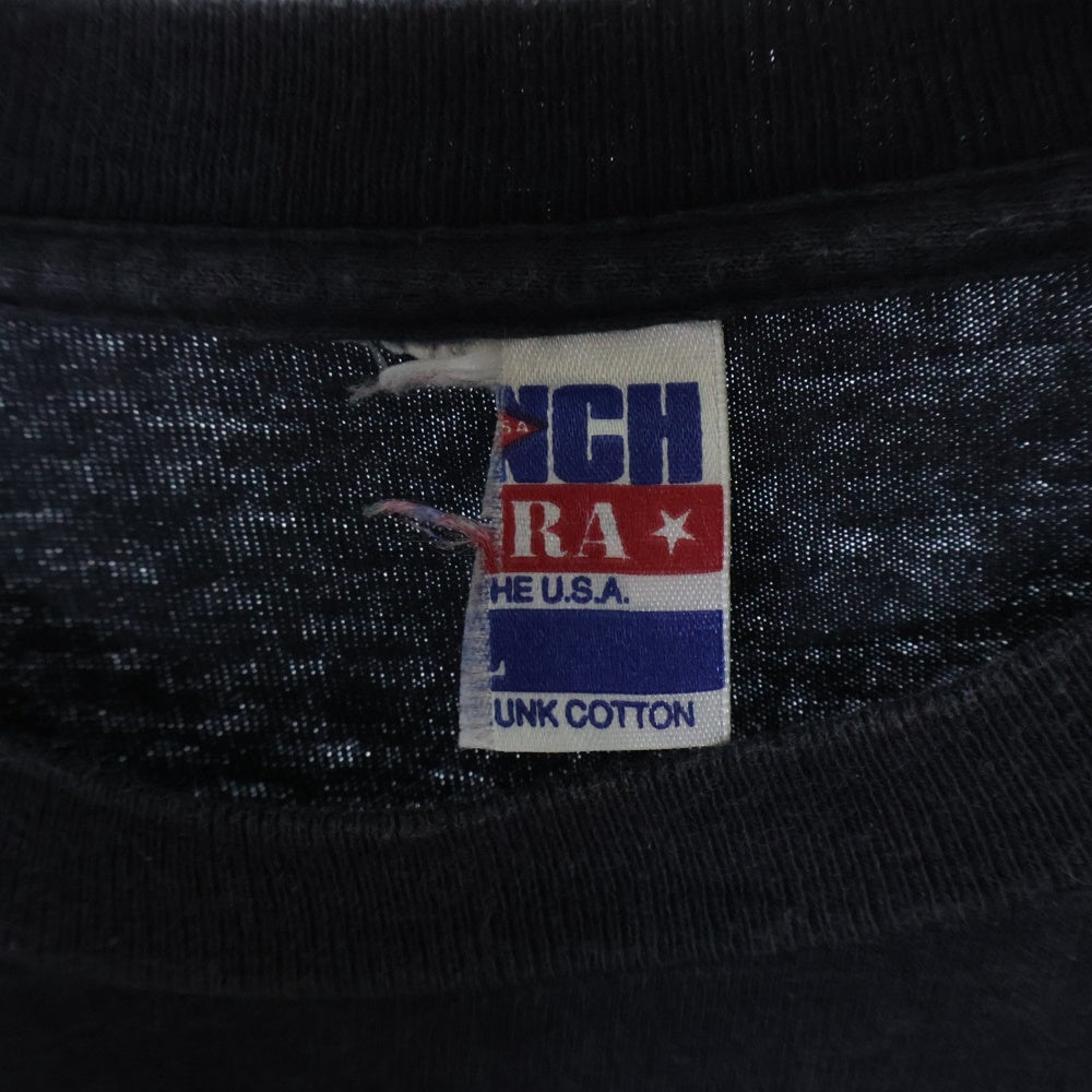 VINTAGE(ヴィンテージ) 90S NIRVANA NEVERMIND BOOTLEG ネバーマインド ブートレグ 両面プリント 半袖Tシャツ ブラック