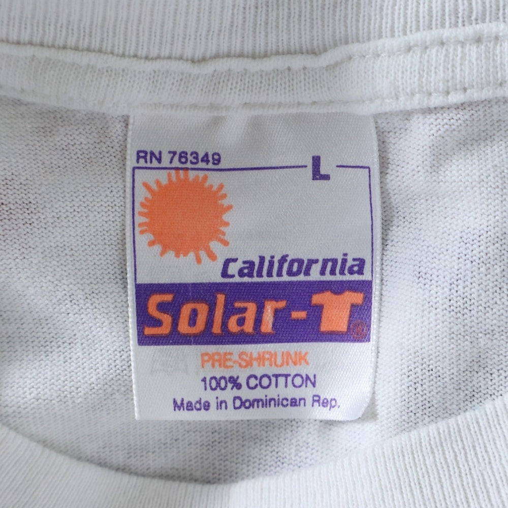 VINTAGE(ヴィンテージ) 90s ALICE IN CHAINS LOLLA PALOOZA BOOTLEG SOLAR アリスインチェイン ロラパルーザ ブートレグ 半袖Tシャツ カットソー ホワイト