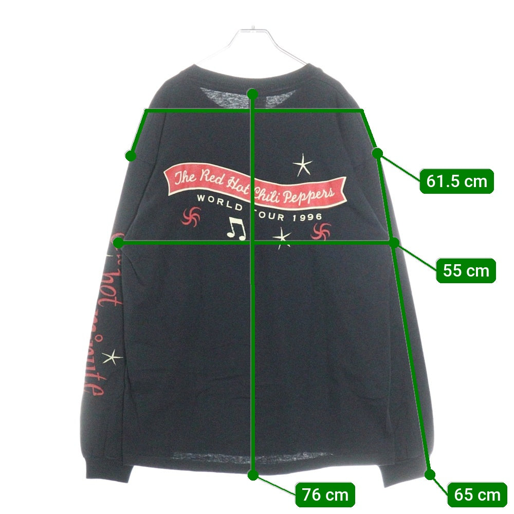 VINTAGE(ヴィンテージ) 90S RED HOT CHILI PEPPERS ”ONE HOT MINUTE L/S レッドホットチリペッパーズ ワンホットミニッツ ロングスリーブ 長袖Tシャツ ブラック