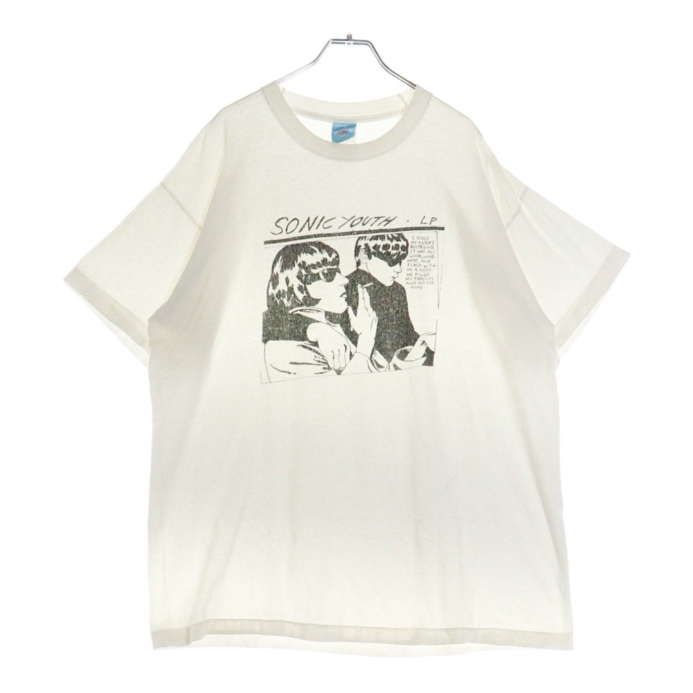 VINTAGE(ヴィンテージ) 90S SONIC YOUTH GOO ソニックユース グラフィックプリント 半袖Tシャツ ホワイト