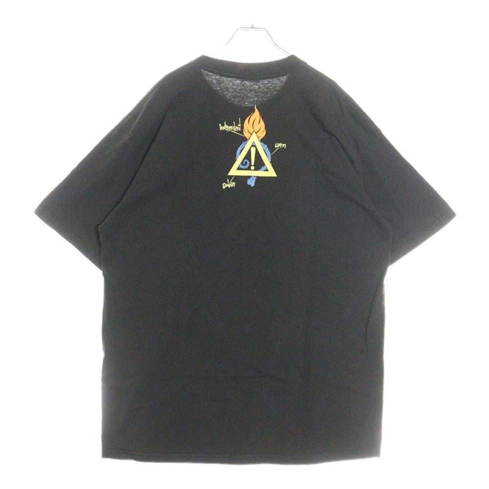 VINTAGE(ヴィンテージ) 90S BUTTHOLE SURFERS 1994 FILLER UP GAS STATION MAN バットホール・サーファーズ 両面プリント 半袖Tシャツ ブラック