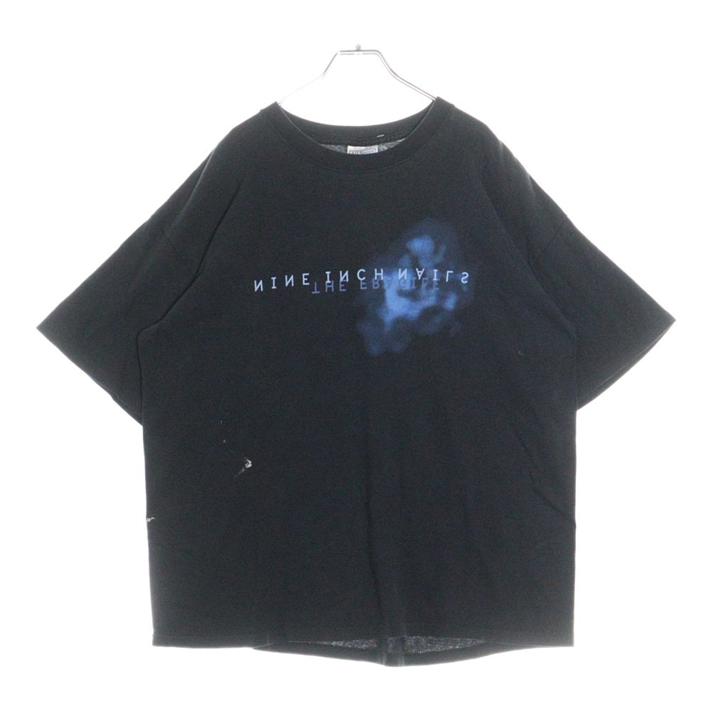 VINTAGE(ヴィンテージ) 90S NINE INCH NAILS THE FRAGILE ナインインチネイルズ 両面プリント 半袖Tシャツ ブラック