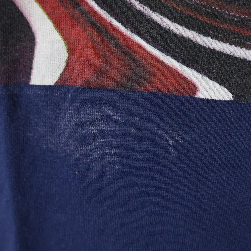 VINTAGE(ヴィンテージ) 90S OASIS UNION JACK LOGO オアシス ユニオンジャックロゴプリント 半袖Tシャツ ネイビー