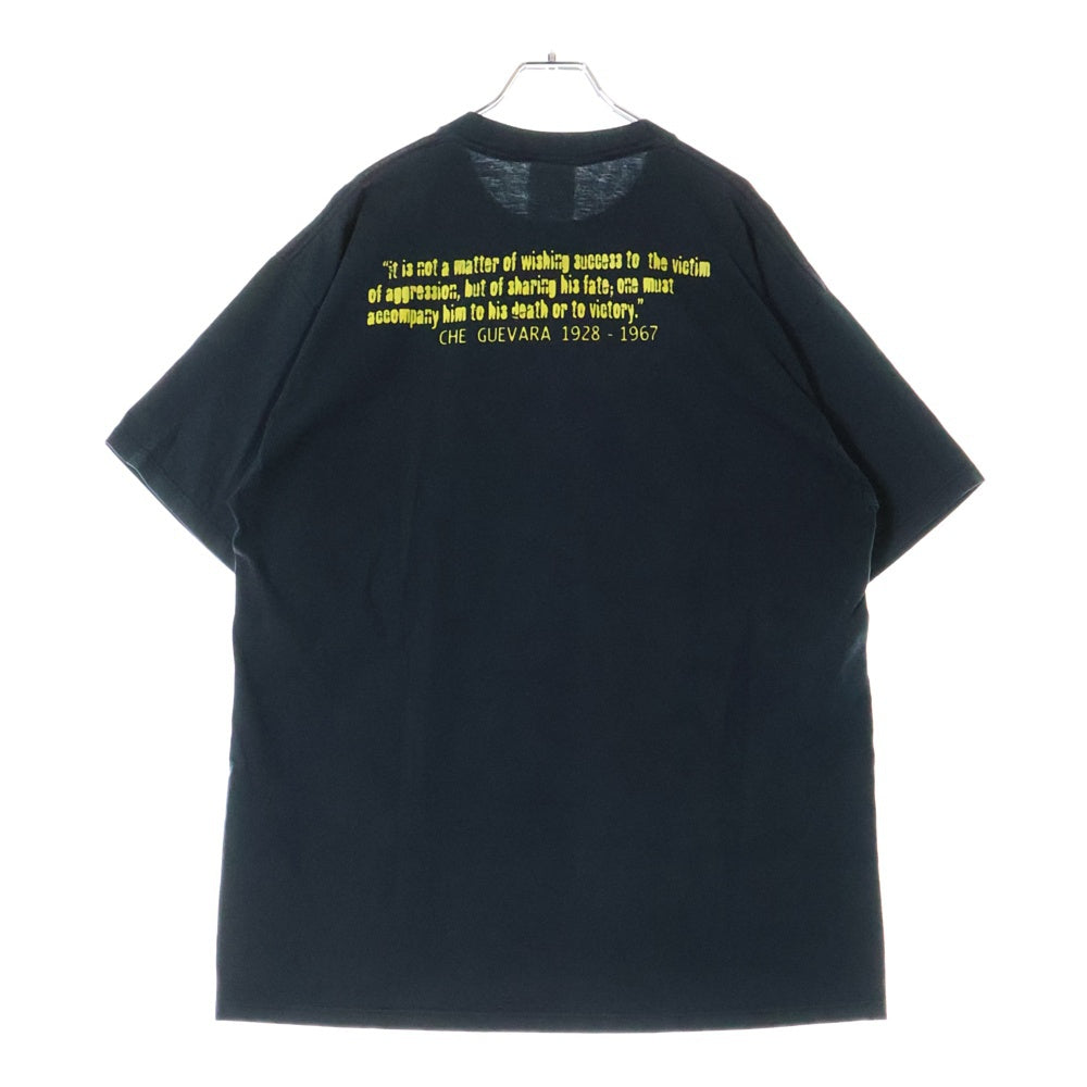 VINTAGE(ヴィンテージ) 90S RAGE AGAINST THE MACHINE CHE GUEVARA レイジアゲインストザマシーン 両面プリント 半袖Tシャツ ブラック
