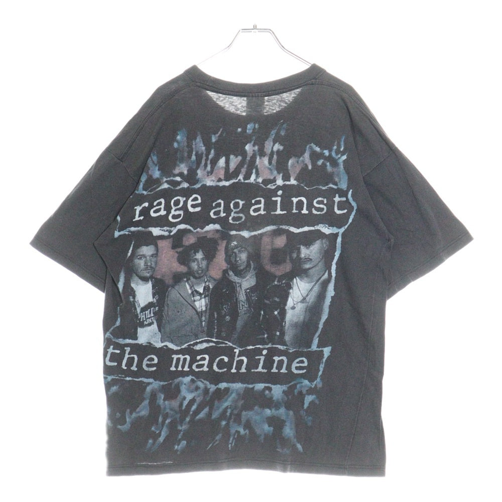 VINTAGE(ヴィンテージ) 90s RAGE AGAINST THE MACHINE BOMBTRACK CHE GUEVARA BOOTLEG レイジアゲインストザマシーン ブートレグ 両面プリント 半袖tシャツ ブラック