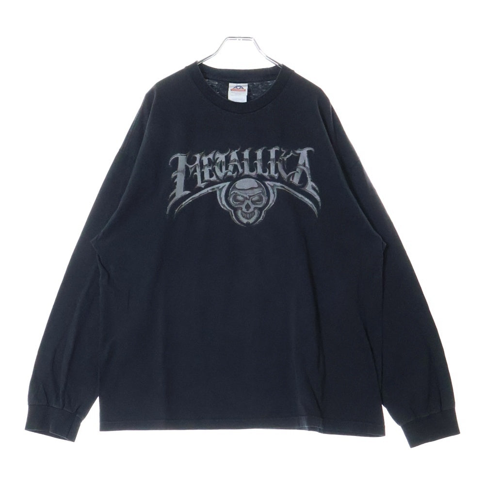 VINTAGE(ヴィンテージ) 00s METALLICA L/S Tee メタリカ ロングスリーブ 長袖Tシャツ カットソー ブラック