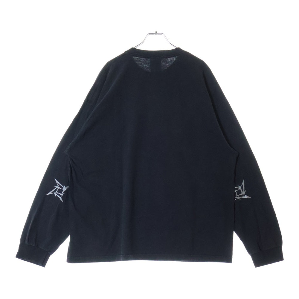 VINTAGE(ヴィンテージ) 00s METALLICA L/S Tee メタリカ ロングスリーブ 長袖Tシャツ カットソー ブラック