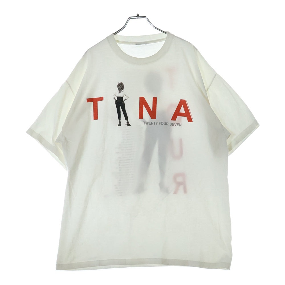 VINTAGE(ヴィンテージ) 90-00S TINA TURNER TWENTY FOUR SEVEN 両面プリント 半袖Tシャツ