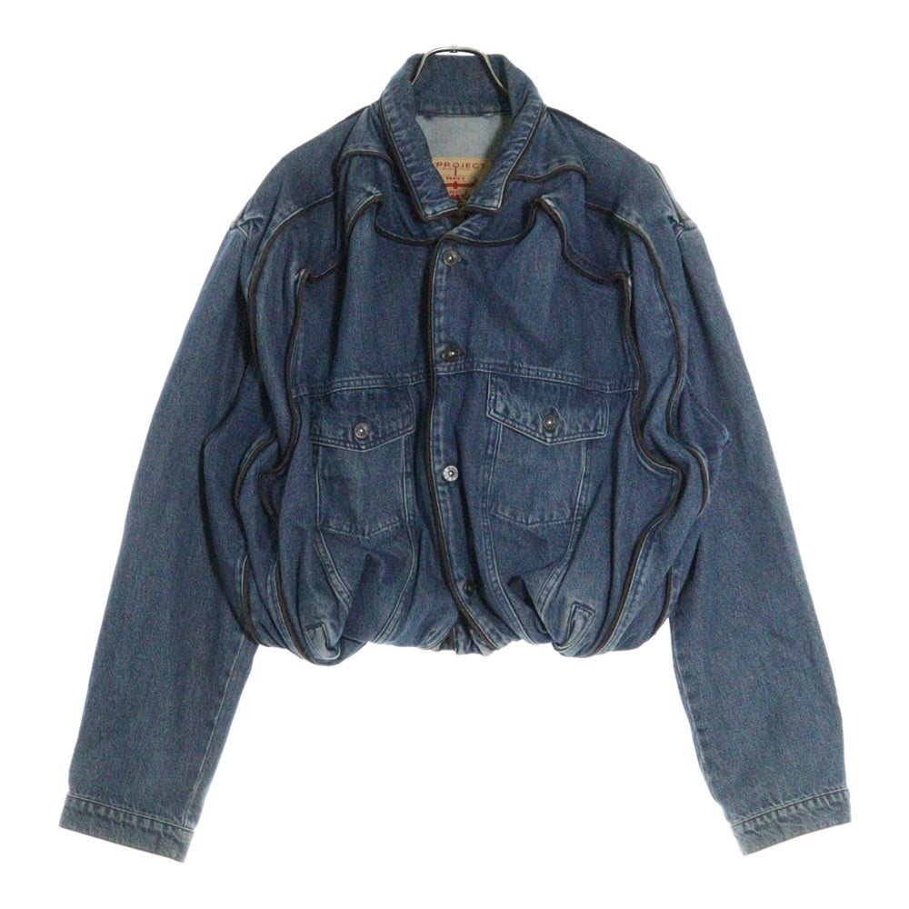Y/PROJECT(ワイプロジェクト) 20AW Pop Up Denim Jacket ポップアップ デニムジャケット インディゴ