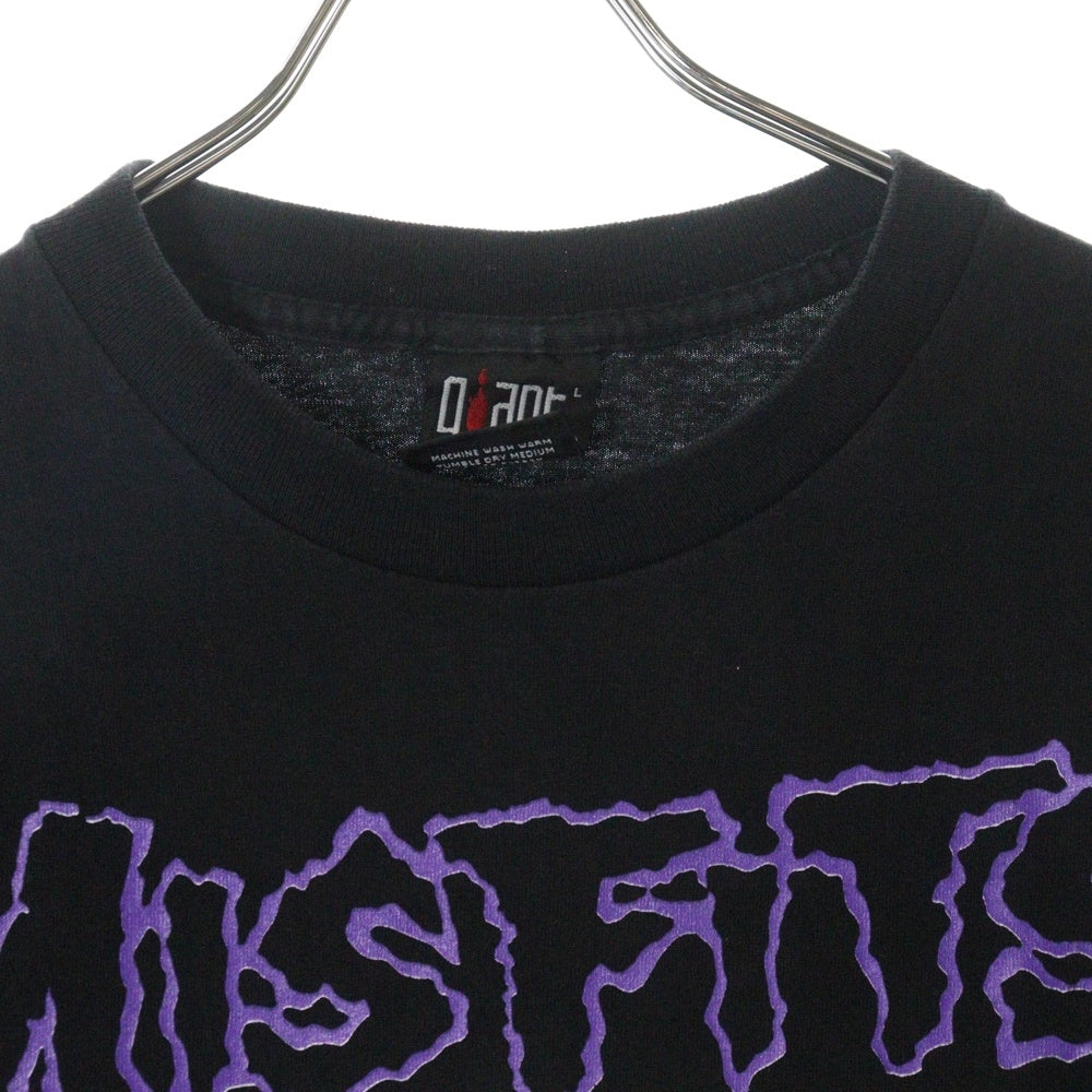 VINTAGE(ヴィンテージ) 90S MISFITS 1990 DIE DIE MY DARLING ミスフィッツ 両面プリント 半袖Tシャツ ブラック