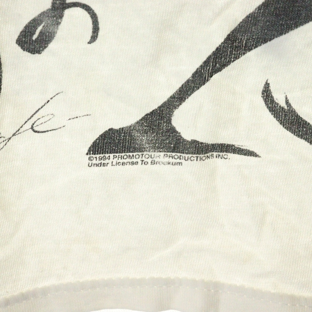 VINTAGE(ヴィンテージ) 90s ROLLING STONES 1994 Gerald Scarfe ローリングストーンズ 両面プリント 半袖シャツ ホワイト