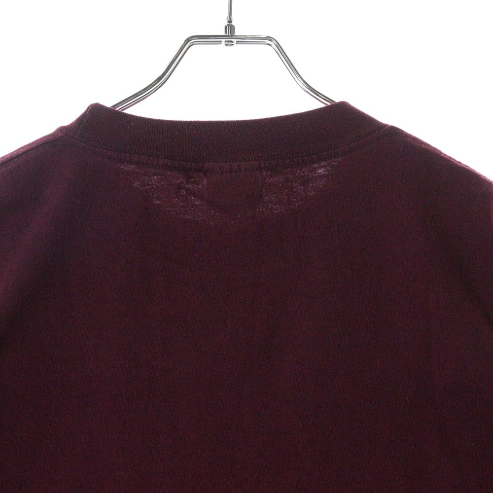 VINTAGE(ヴィンテージ) 90s Bjork Homogenic BURGUNDY TEE ビョーク フロントプリント半袖Tシャツ カットソー バーガンディ