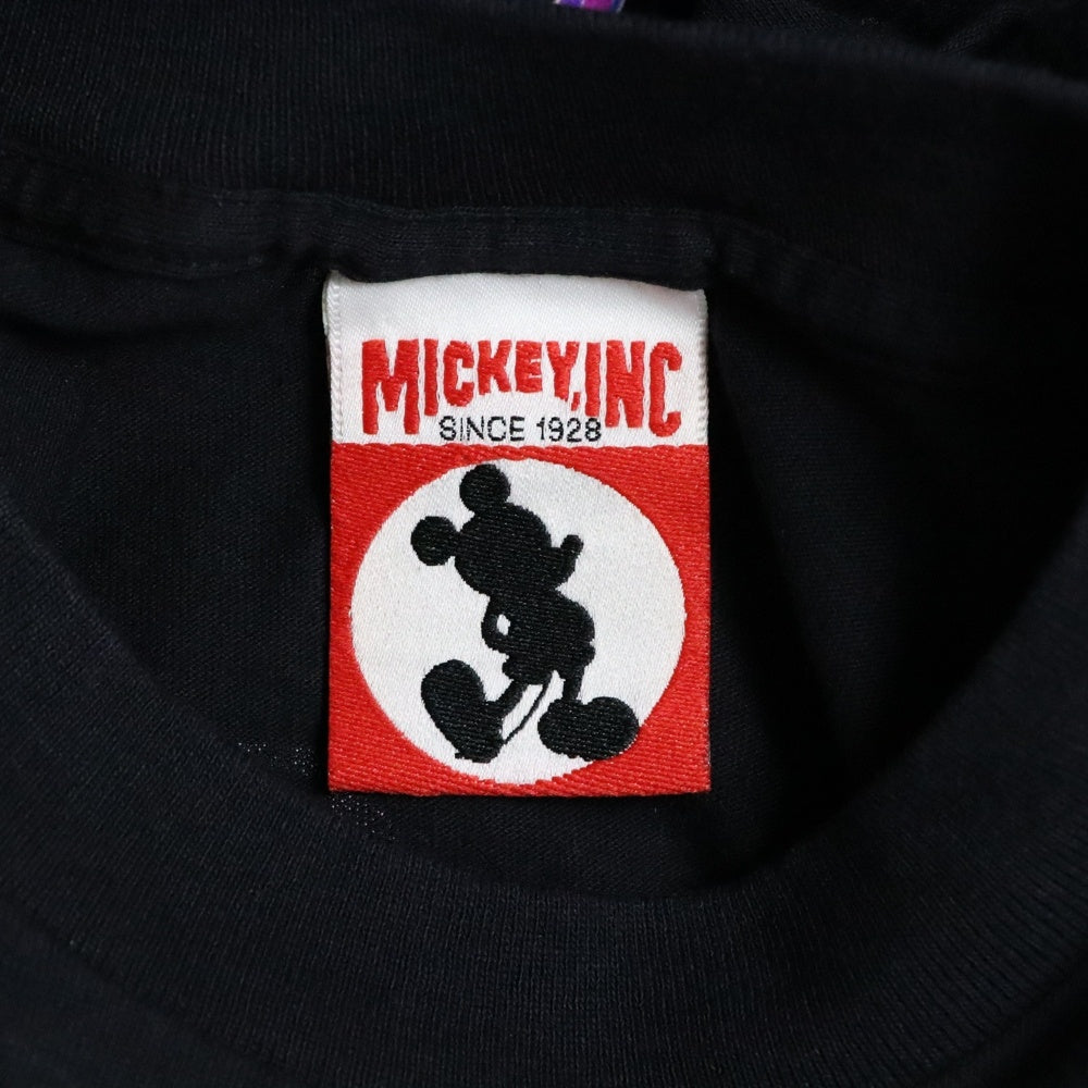 VINTAGE(ヴィンテージ) DISNEY THE TWILIGHT ZONE TOWER OF TERROR ディズニー タワーオブテラー 半袖Tシャツ ブラック