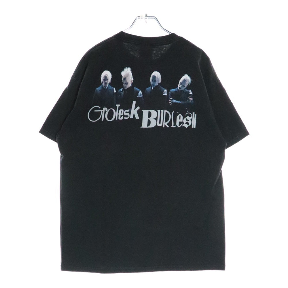 VINTAGE(ヴィンテージ) 00s MARILYN MANSON GROTESK BURLESK TOUR マリリンマンソン グロテスク バーレスク Tシャツ 半袖 カットソー ブラック