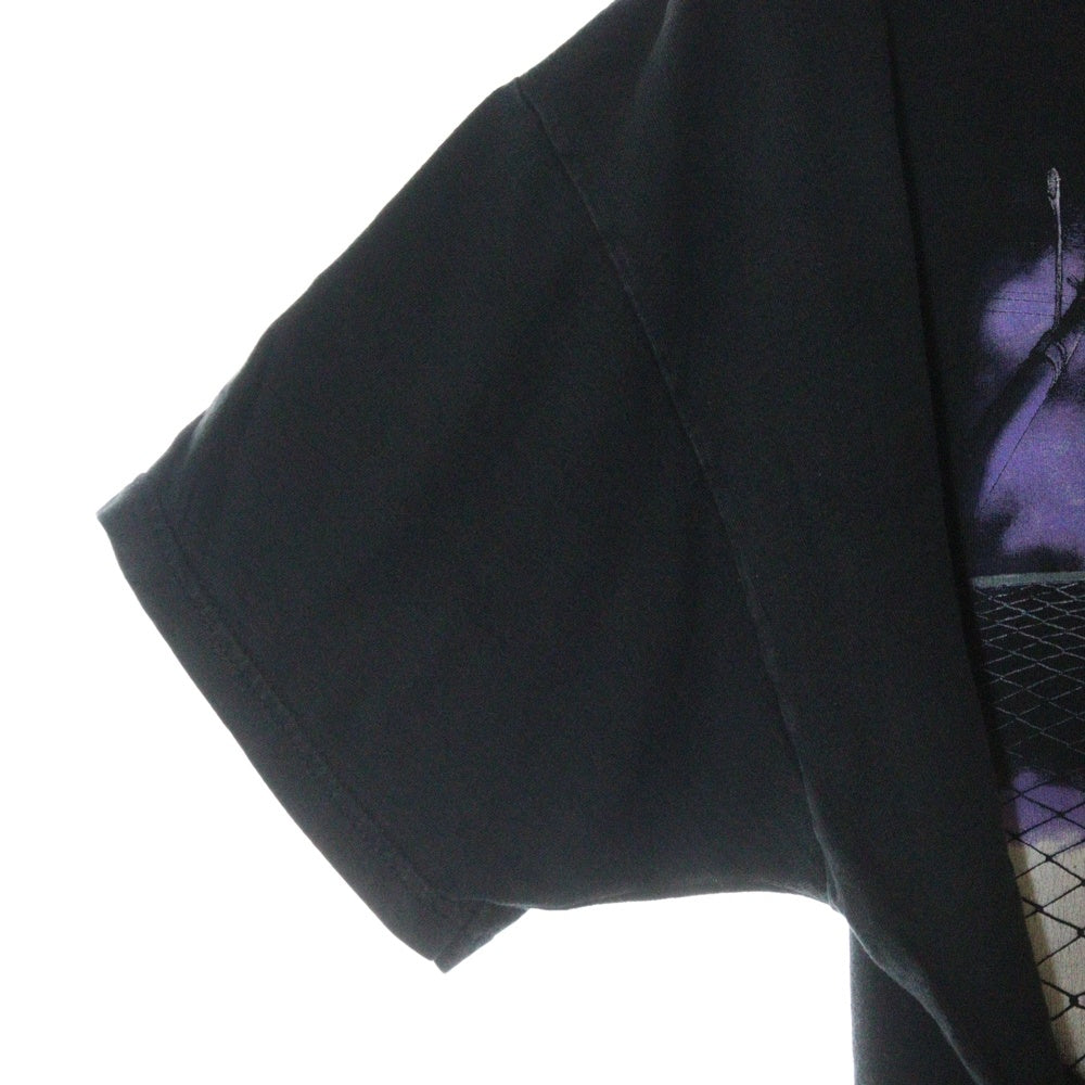 VINTAGE(ヴィンテージ) 90S serial experiments lain シリアルエクスペリメンツレイン 岩倉玲音 キービジュアルプリント 半袖Tシャツ ブラック